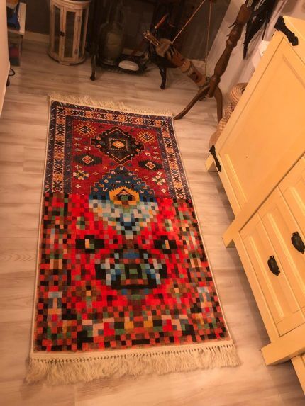 Mona Lisa In Lego Brick Artwork Area Rug Home Decor Area Rug Home DecorArea  Rug Home Decor - Mugteeco